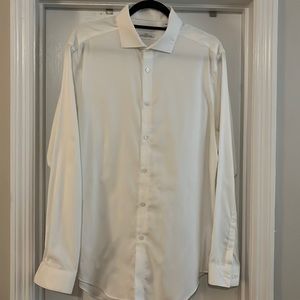 Calvin Klein slim fit white dress shirt